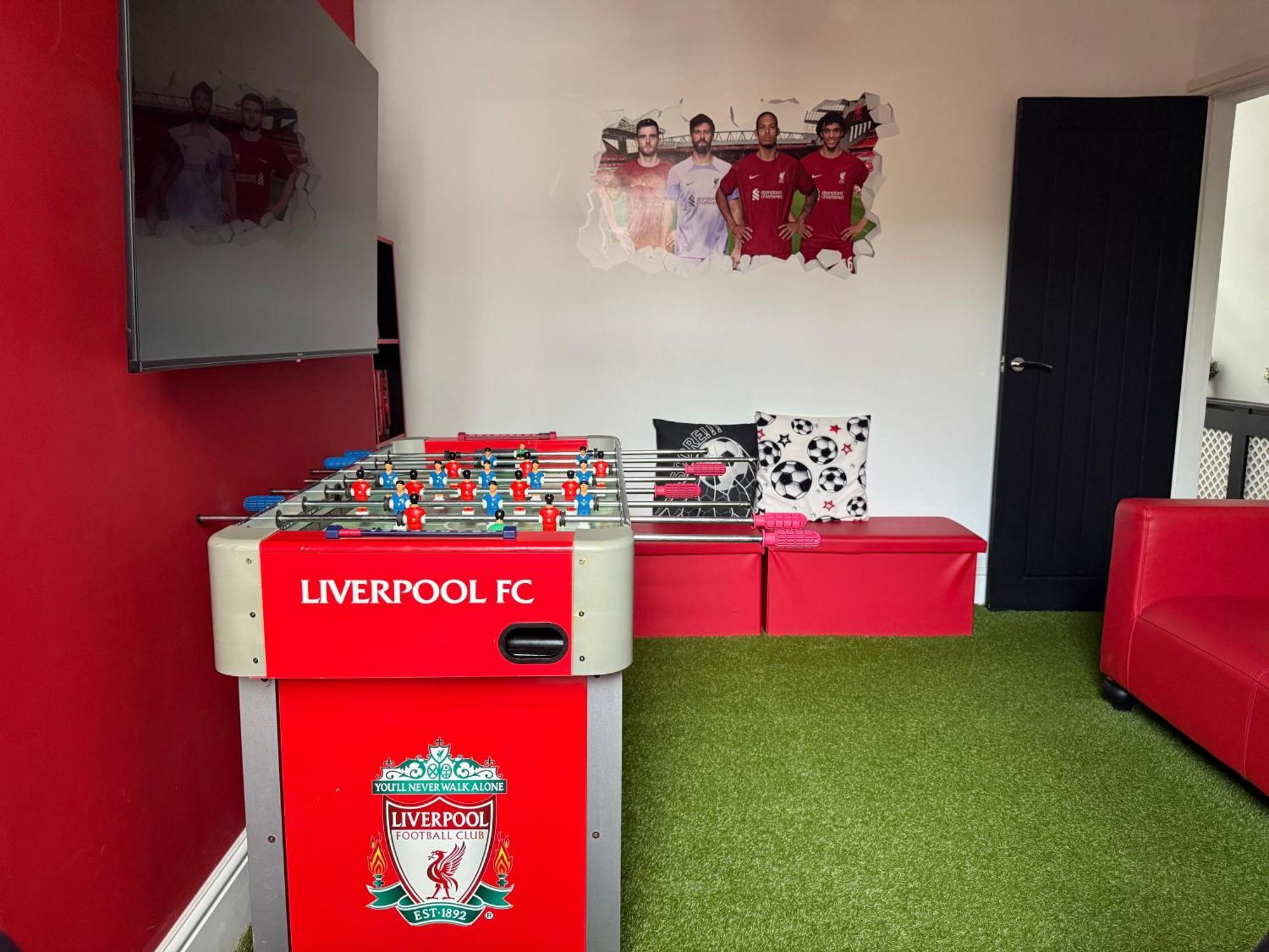 Anfield Abode - Entire Lfc Themed House Vila Liverpool Exterior foto